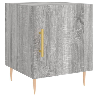 vidaXL Bedside Cabinets 2 pcs Grey Sonoma 40x40x50 cm Engineered Wood
