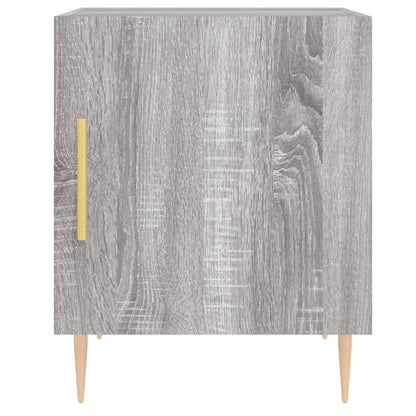 vidaXL Bedside Cabinets 2 pcs Grey Sonoma 40x40x50 cm Engineered Wood