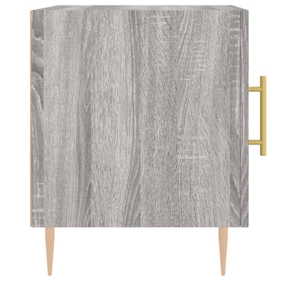 vidaXL Bedside Cabinets 2 pcs Grey Sonoma 40x40x50 cm Engineered Wood