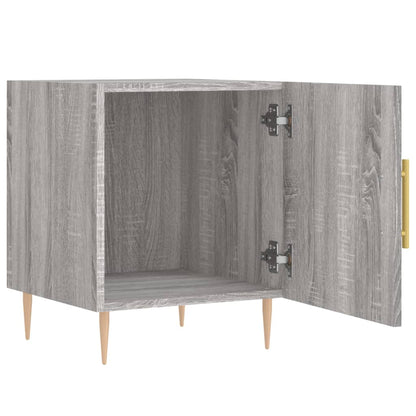 vidaXL Bedside Cabinets 2 pcs Grey Sonoma 40x40x50 cm Engineered Wood