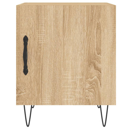vidaXL Bedside Cabinet Sonoma Oak 40x40x50 cm Engineered Wood