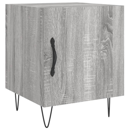vidaXL Bedside Cabinets 2 pcs Grey Sonoma 40x40x50 cm Engineered Wood