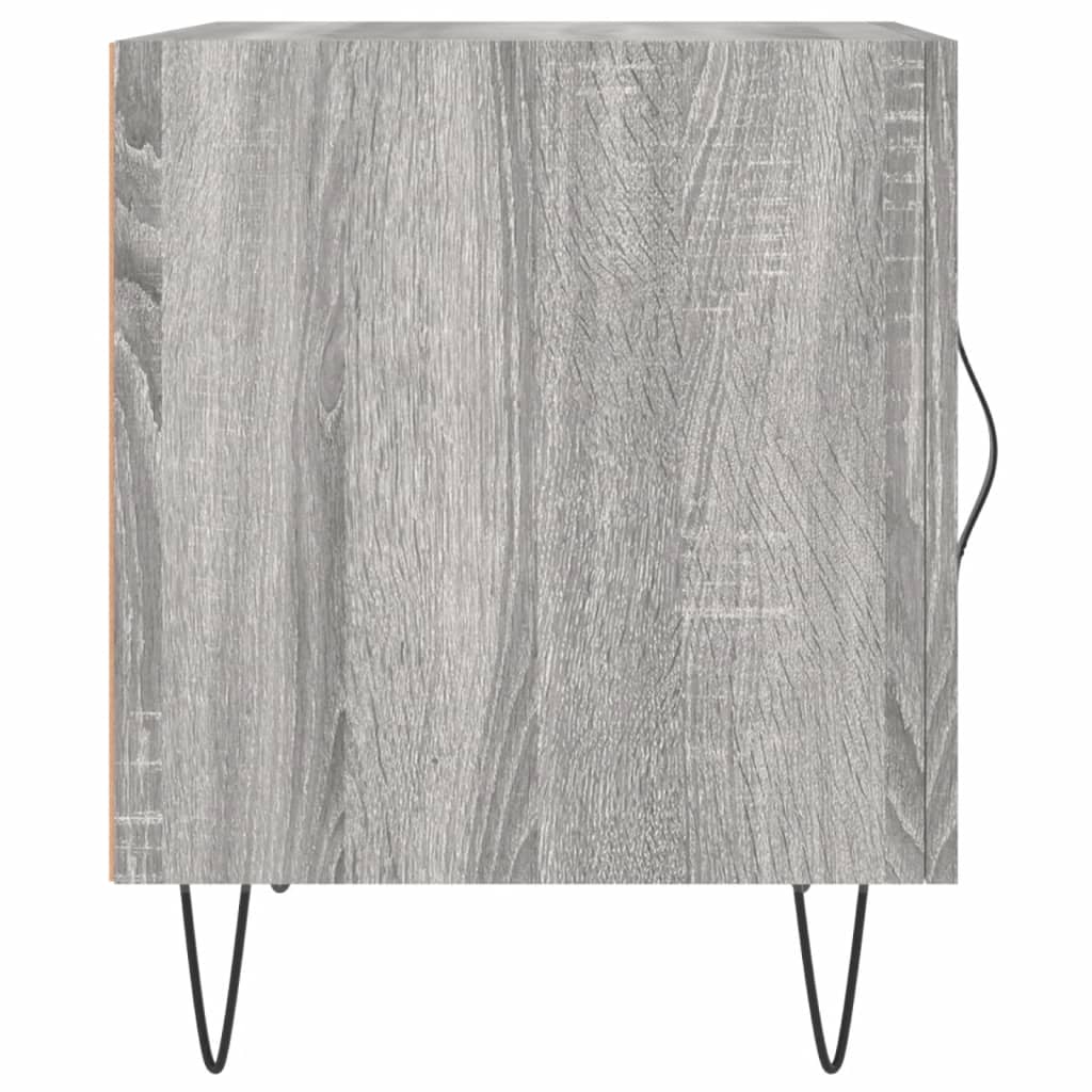 vidaXL Bedside Cabinets 2 pcs Grey Sonoma 40x40x50 cm Engineered Wood