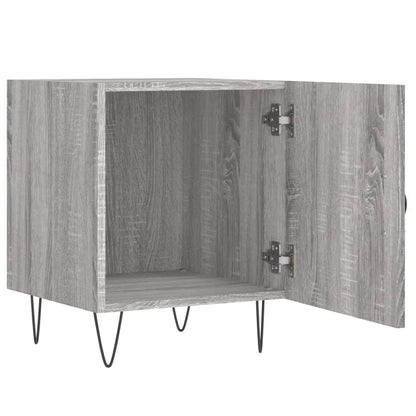 vidaXL Bedside Cabinets 2 pcs Grey Sonoma 40x40x50 cm Engineered Wood