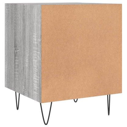 vidaXL Bedside Cabinets 2 pcs Grey Sonoma 40x40x50 cm Engineered Wood