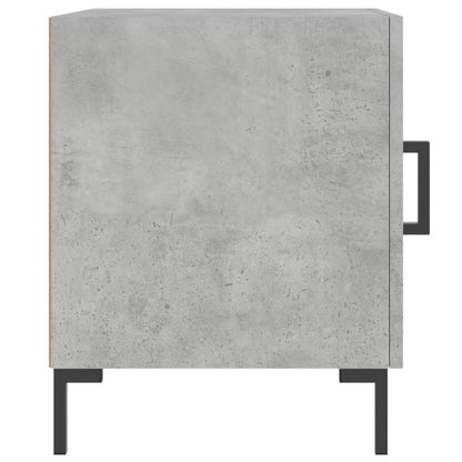 vidaXL Bedside Cabinets 2 pcs Concrete Grey 40x40x50 cm Engineered Wood