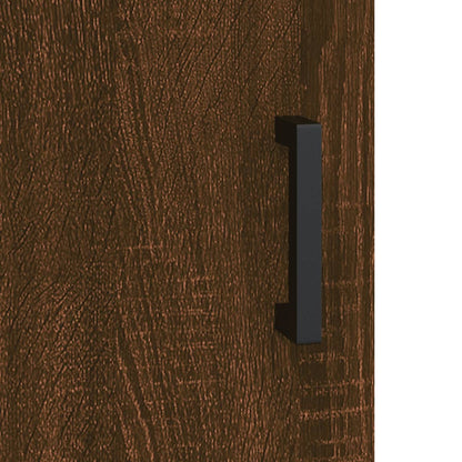 vidaXL Bedside Cabinets 2 pcs Brown Oak 40x40x50 cm Engineered Wood