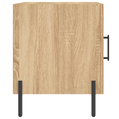 vidaXL Bedside Cabinets 2 pcs Sonoma Oak 40x40x50 cm Engineered Wood