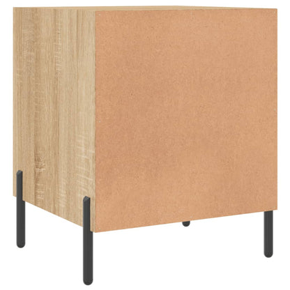 vidaXL Bedside Cabinets 2 pcs Sonoma Oak 40x40x50 cm Engineered Wood