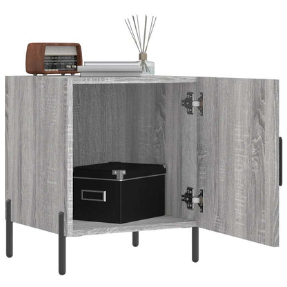 vidaXL Bedside Cabinets 2 pcs Grey Sonoma 40x40x50 cm Engineered Wood