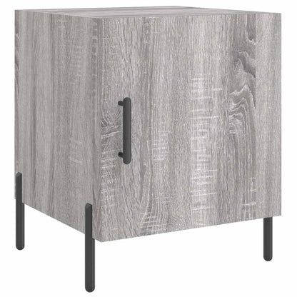 vidaXL Bedside Cabinets 2 pcs Grey Sonoma 40x40x50 cm Engineered Wood