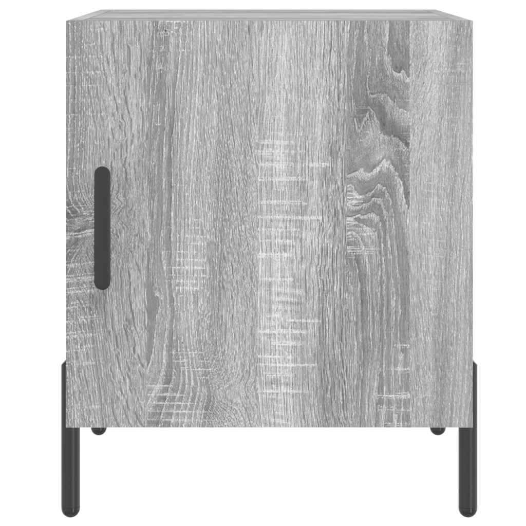 vidaXL Bedside Cabinets 2 pcs Grey Sonoma 40x40x50 cm Engineered Wood