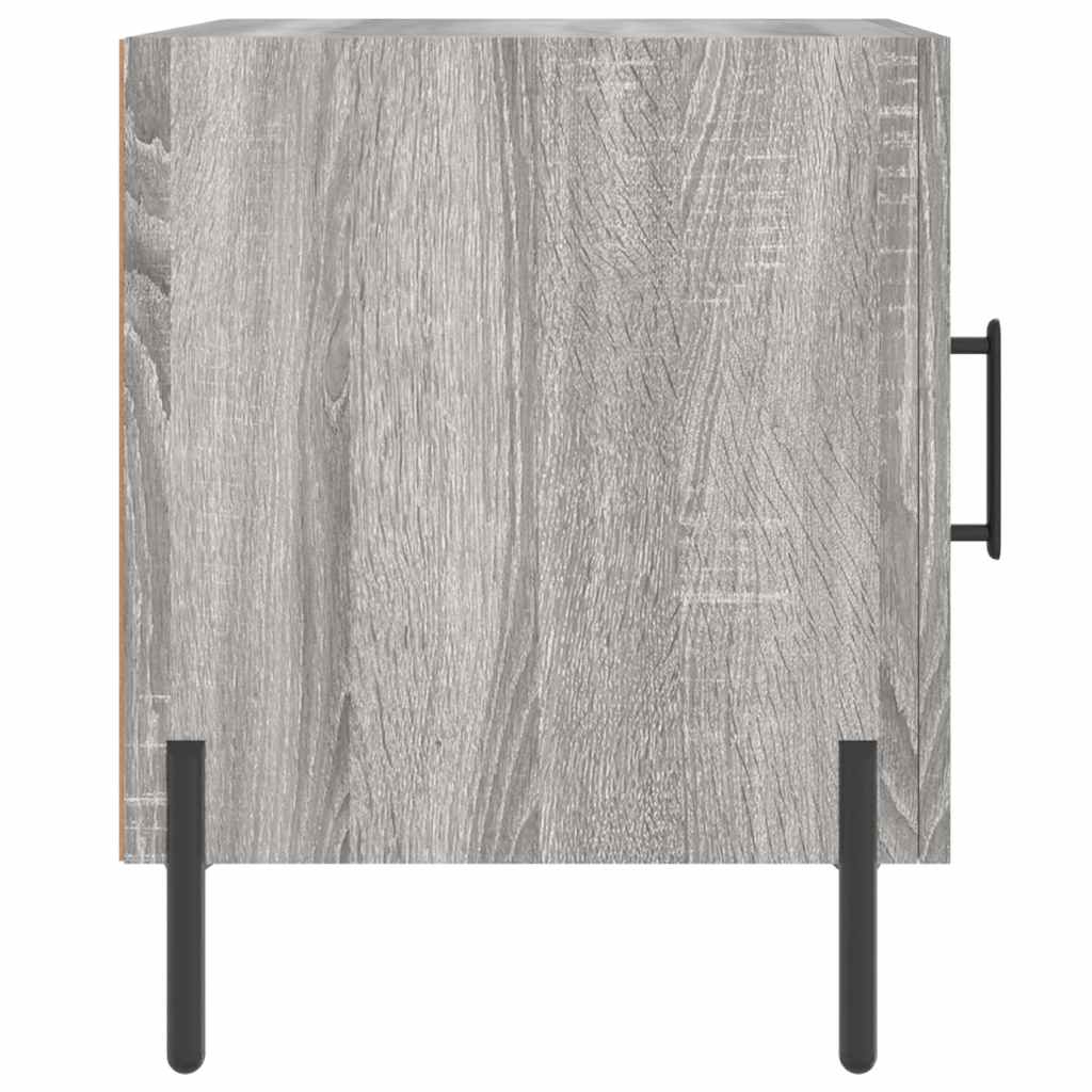 vidaXL Bedside Cabinets 2 pcs Grey Sonoma 40x40x50 cm Engineered Wood