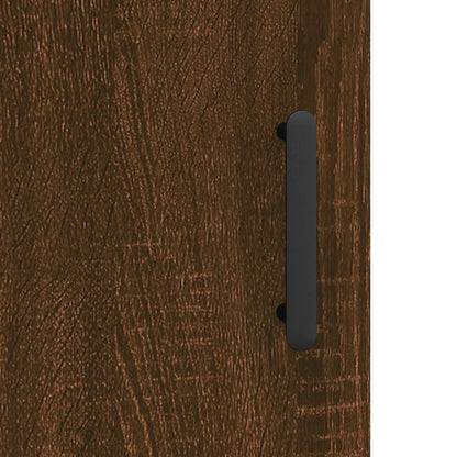 vidaXL Bedside Cabinets 2 pcs Brown Oak 40x40x50 cm Engineered Wood