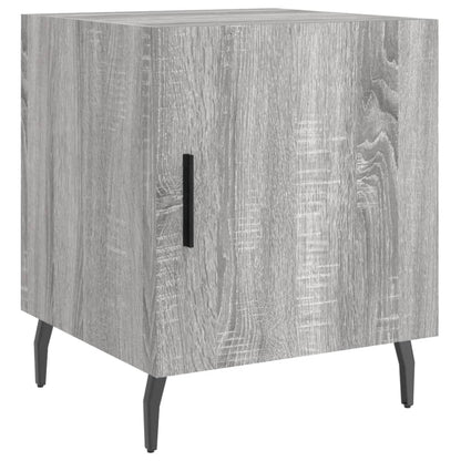 vidaXL Bedside Cabinets 2 pcs Grey Sonoma 40x40x50 cm Engineered Wood