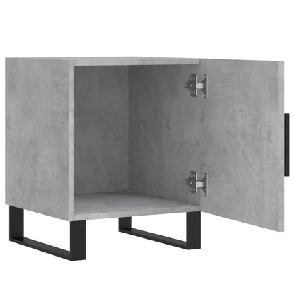 vidaXL Bedside Cabinets 2 pcs Concrete Grey 40x40x50 cm Engineered Wood