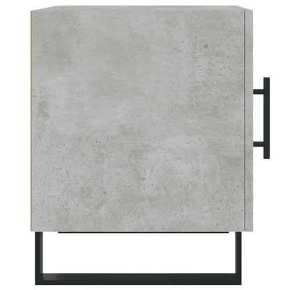 vidaXL Bedside Cabinets 2 pcs Concrete Grey 40x40x50 cm Engineered Wood