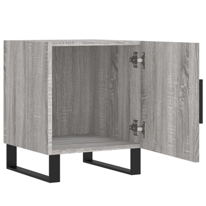 vidaXL Bedside Cabinets 2 pcs Grey Sonoma 40x40x50 cm Engineered Wood