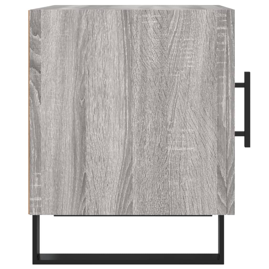 vidaXL Bedside Cabinets 2 pcs Grey Sonoma 40x40x50 cm Engineered Wood