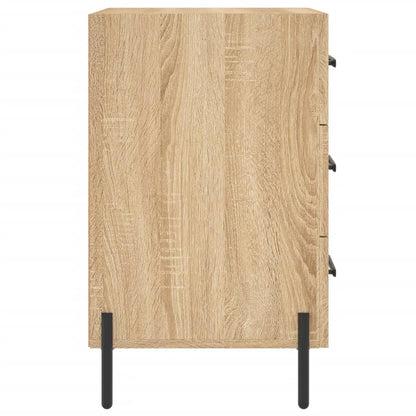vidaXL Bedside Cabinet Sonoma Oak 40x40x66 cm Engineered Wood