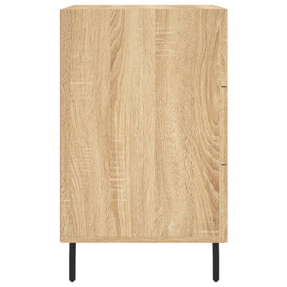 vidaXL Bedside Cabinet Sonoma Oak 40x40x66 cm Engineered Wood