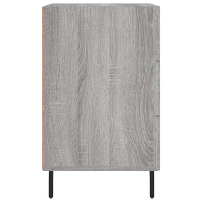 vidaXL Bedside Cabinet Grey Sonoma 40x40x66 cm Engineered Wood