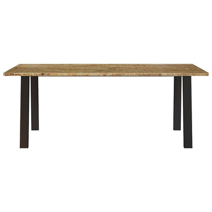 vidaXL Dining Table 200x90x75 cm Solid Wood Acacia