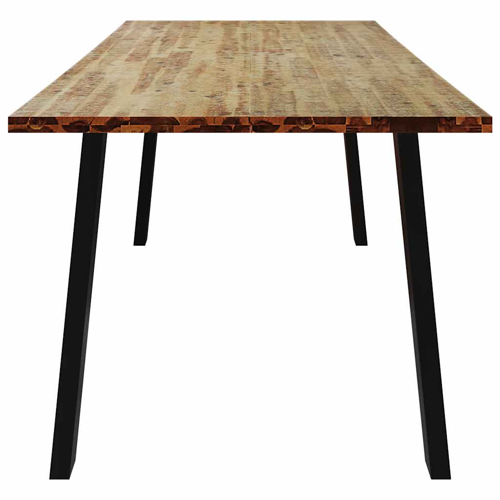 vidaXL Dining Table 200x90x75 cm Solid Wood Acacia