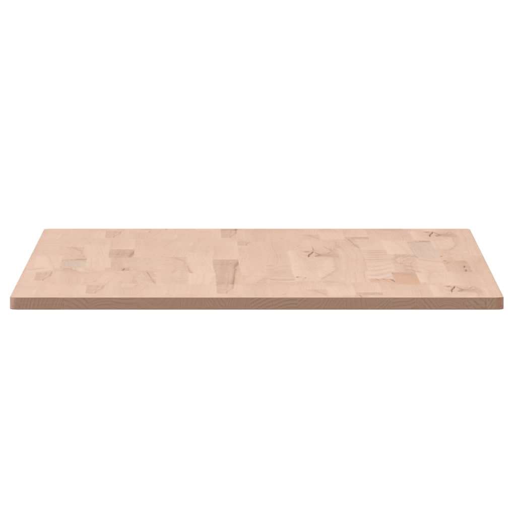 vidaXL Table Top 100x60x1.5 cm Rectangular Solid Wood Beech