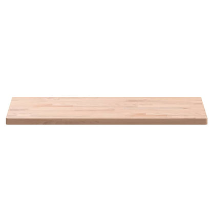 vidaXL Table Top 80x40x2.5 cm Rectangular Solid Wood Beech