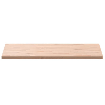 vidaXL Table Top 100x60x2.5 cm Rectangular Solid Wood Beech