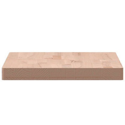 vidaXL Table Top 60x40x4 cm Rectangular Solid Wood Beech