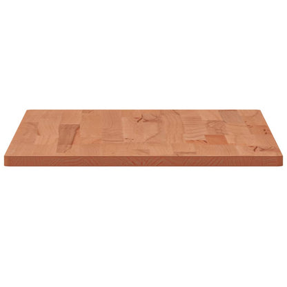 vidaXL Table Top 100x50x1.5 cm Rectangular Solid Wood Beech