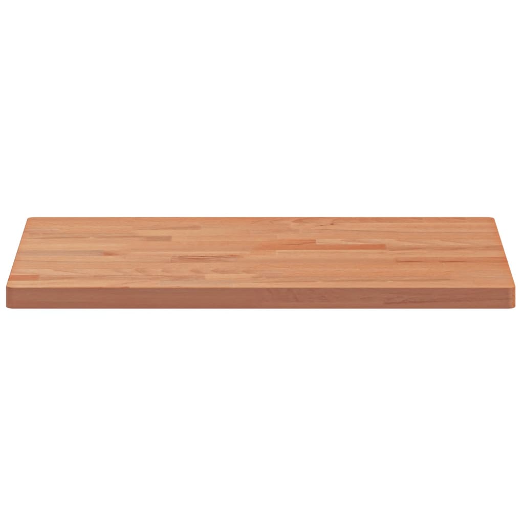 vidaXL Table Top 60x40x2.5 cm Rectangular Solid Wood Beech