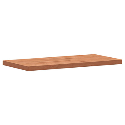 vidaXL Table Top 100x50x4 cm Rectangular Solid Wood Beech