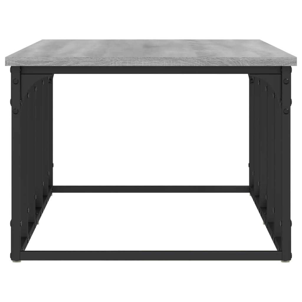 vidaXL Coffee Table Grey Sonoma 100x50x35,5 cm Engineered Wood