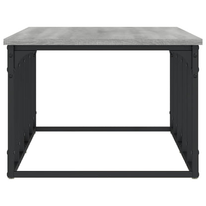 vidaXL Coffee Table Grey Sonoma 100x50x35,5 cm Engineered Wood