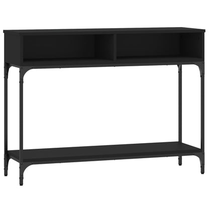 vidaXL Console Table Black 100x30,5x75 cm Engineered Wood