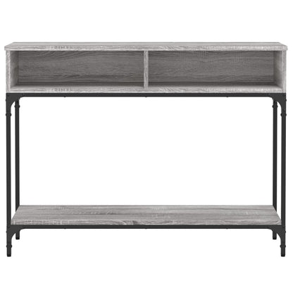 vidaXL Console Table Grey Sonoma 100x30,5x75 cm Engineered Wood