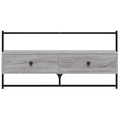 vidaXL TV Cabinet Wall-mounted Grey Sonoma 100.5x30x51 cm Engineered Wood