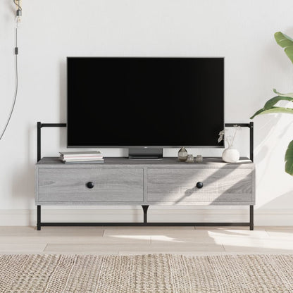 vidaXL TV Cabinet Wall-mounted Grey Sonoma 100.5x30x51 cm