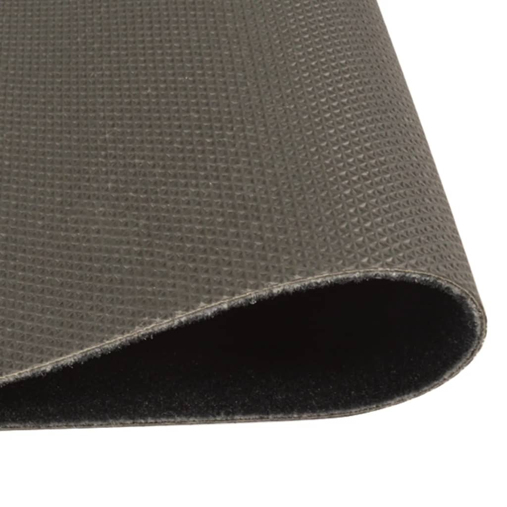 vidaXL Kitchen Rug | Multicolour | Velvet (100% polyamide) | 45x150 cm