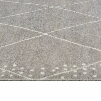 vidaXL Kitchen Rug Washable Rhombus 45x150 cm Velvet