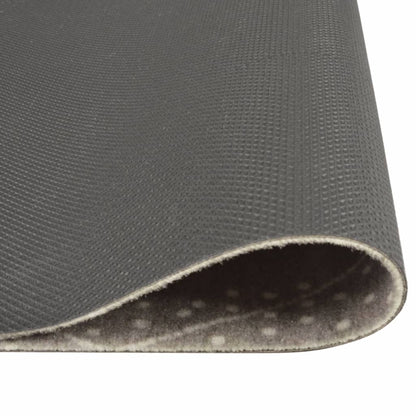 vidaXL Kitchen Rug Washable Rhombus 60x180 cm Velvet