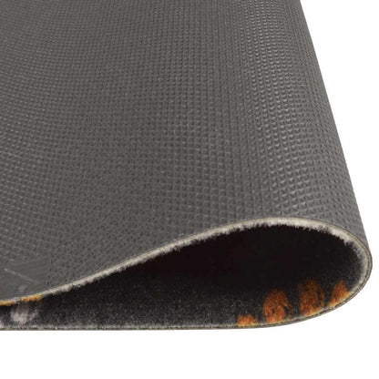 vidaXL Kitchen Rug Washable Paws 60x180 cm Velvet