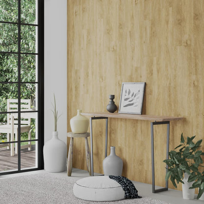 vidaXL Wall Panels Wood Look Brown PVC 4,12 m²