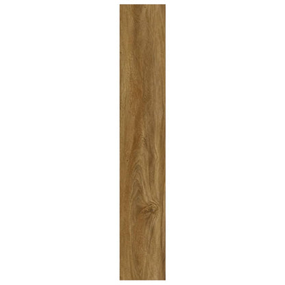 vidaXL Wall Panels Wood Look Brown PVC 4,12 m²
