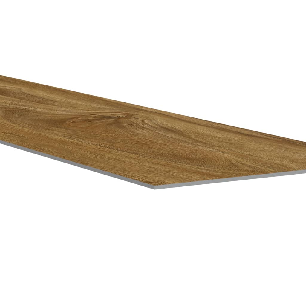 vidaXL Wall Panels Wood Look Brown PVC 4,12 m²