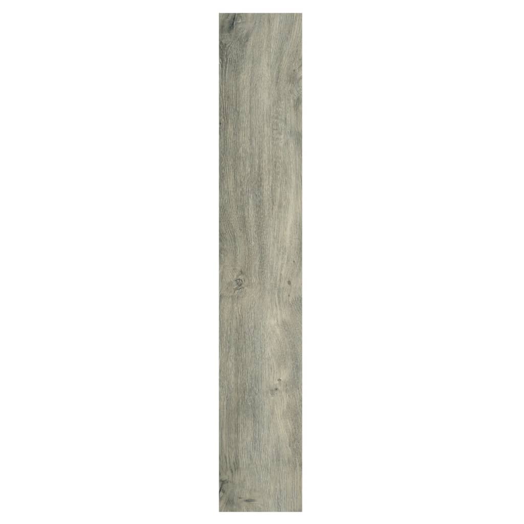 vidaXL Wall Panels Wood Look Grey PVC 4.12 m²