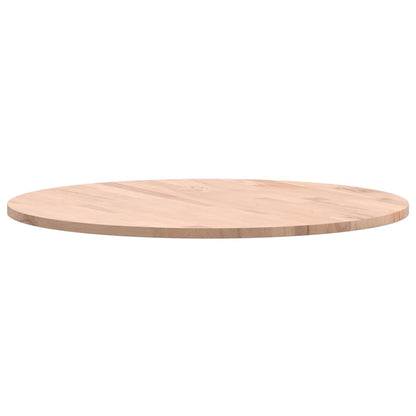 vidaXL Table Top Ø60x1.5 cm Round Solid Wood Beech